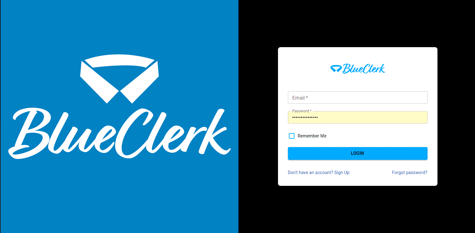 Blue Clerk